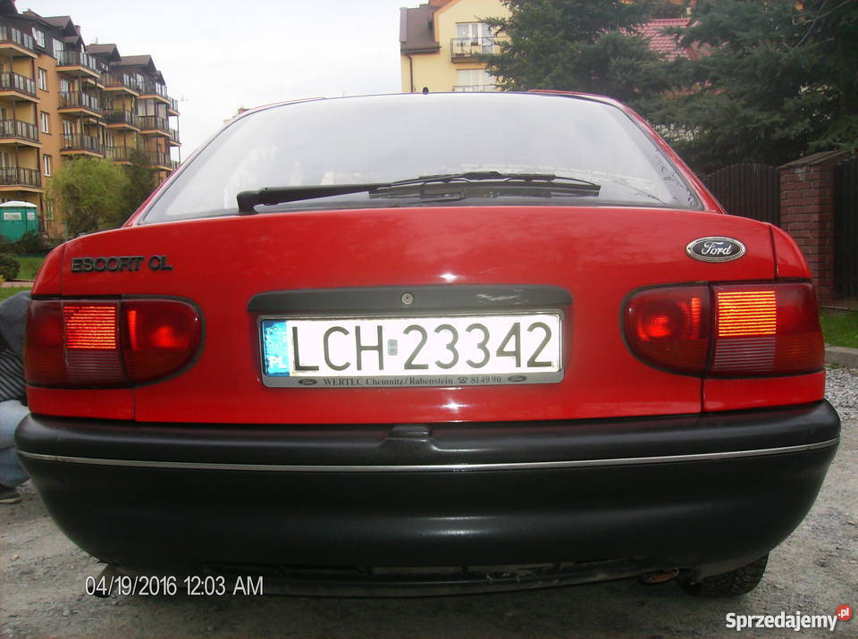Ford Escort 14 wspomaganie bez korozji