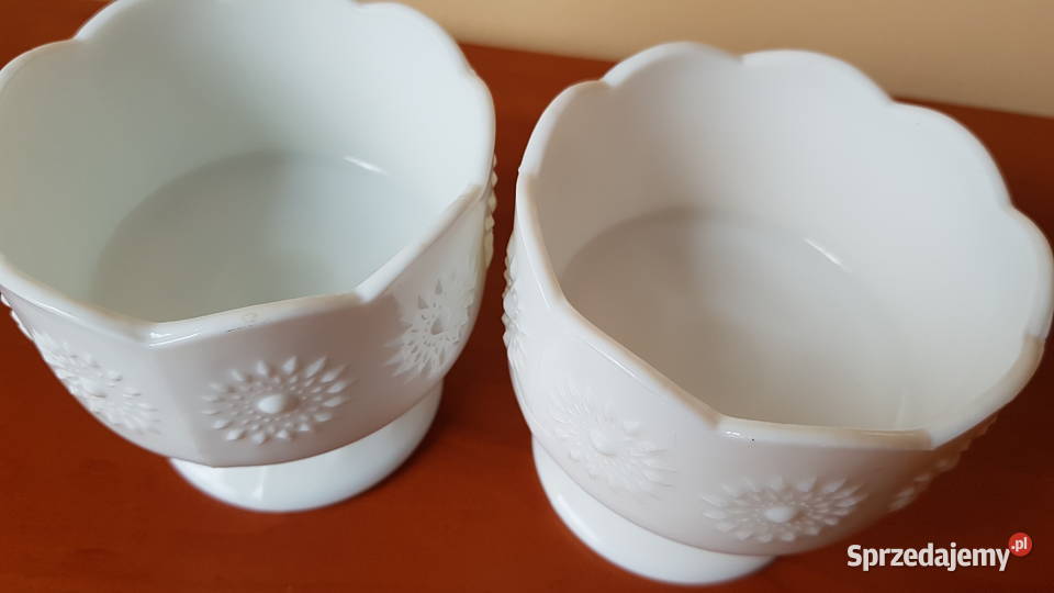 2 x pucharek Stokrotki lattimo Ząbkowice śląskie Dąbrowa Górnicza