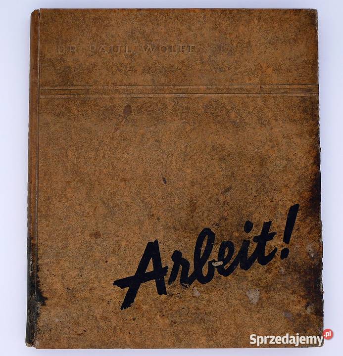 Arbeit DrPaul Wolff 1937 Album zdjęć unikat Szklarska Poręba sprzedam