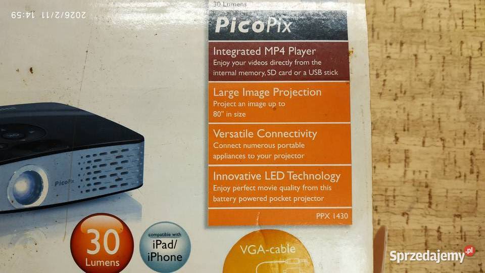 Philips pocket projector dolnośląskie Wrocław