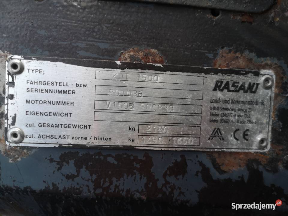 Ciągnik ogrodowy traktor sam 4x4 Kubota Rasant