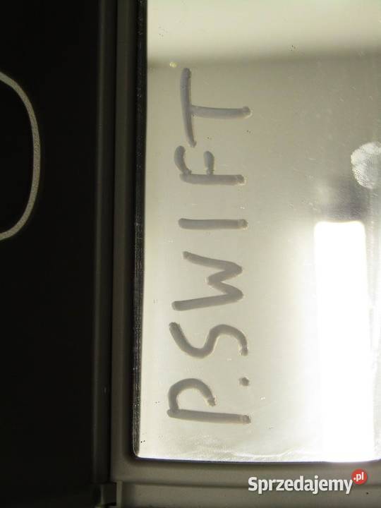 OSŁONA PRZECIWSŁONECZNA PRAWA PRAWE SUZUKI SWIFT