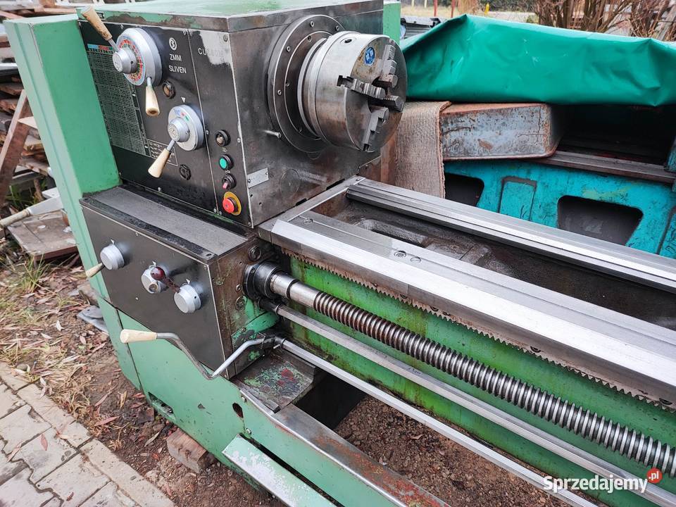 Tokarka Cu 580 x 2000 dwie Tur 50 Tud 50 Tug 40 Maków Podhalański