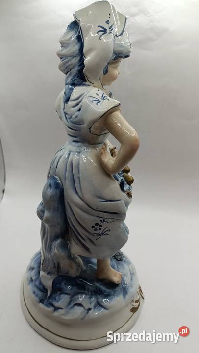 Figurka porcelanowa dziewczyna z mnóstwem owoców Zamość sprzedam