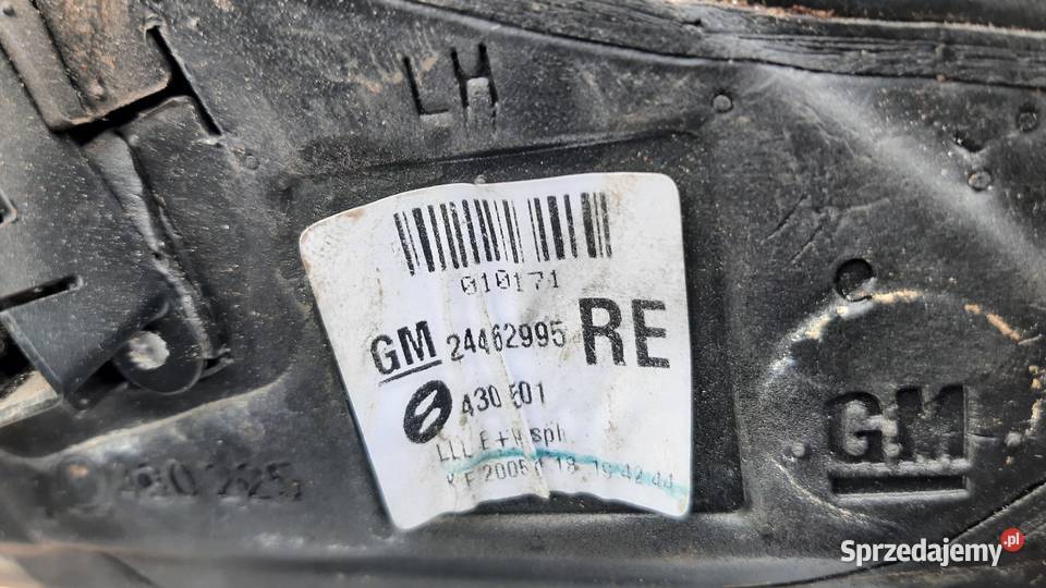 lusterko zewnętrzne lewe Opel Cectra c Signum Dębno sprzedam