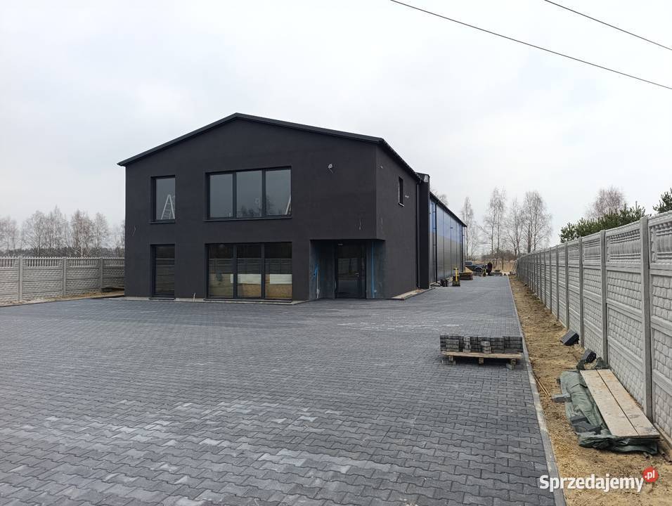 Konstrukcja stalowa hali hala magazynowa śląskie Czarny Las