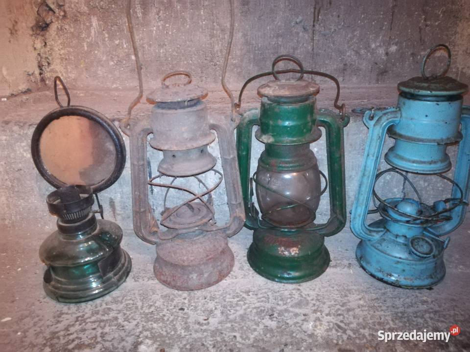 Stare lampy naftowe