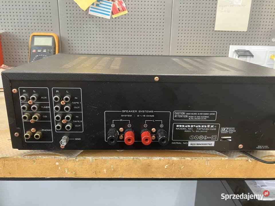 Wzmacniacz MARANTZ PM30 przeglądzie Przyjaźń