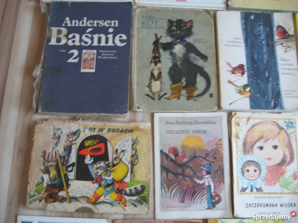 Stare książki bajki dzieci z Prlu zestaw warmińsko-mazurskie