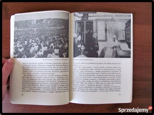 Pielgrzymka wielkich nadziei ks M Maliński 1985 Płock sprzedam
