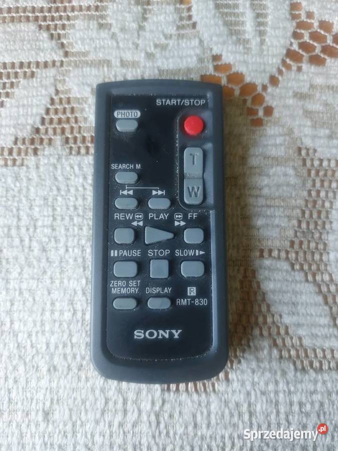 SONY RMT830 PILOT KAMERY ORYGINAŁ Nowy Sącz sprzedam