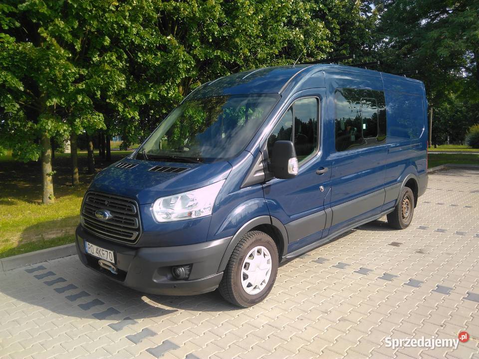 Ford Transit Mk8 4x4 2019 6os L3H2 117 wciągarka pełny VAT Swarzędz