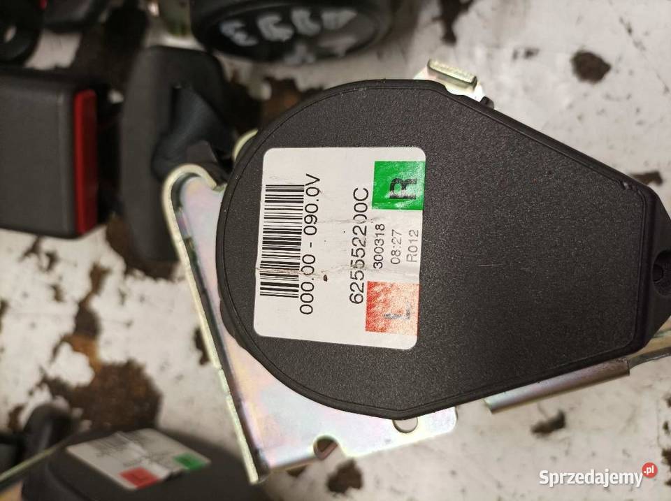 PAS BEZPIECZEŃSTWA PRAWY LEWY TYŁ ŚRODEK ZAPINKA sprzedam