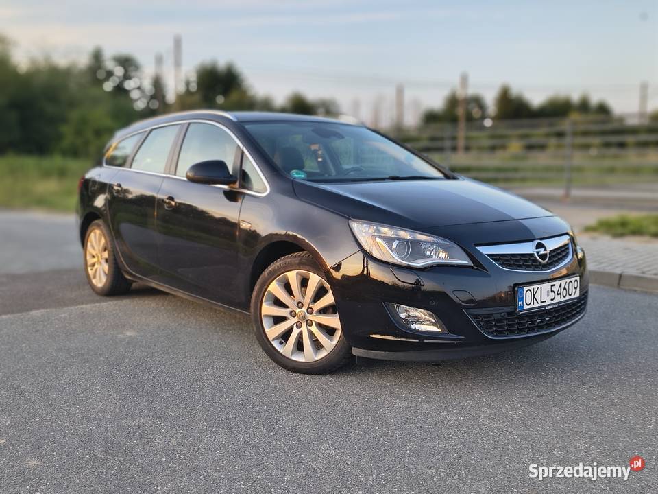 Opel Astra J 14 turbo lampy LED prywatny opolskie Kluczbork