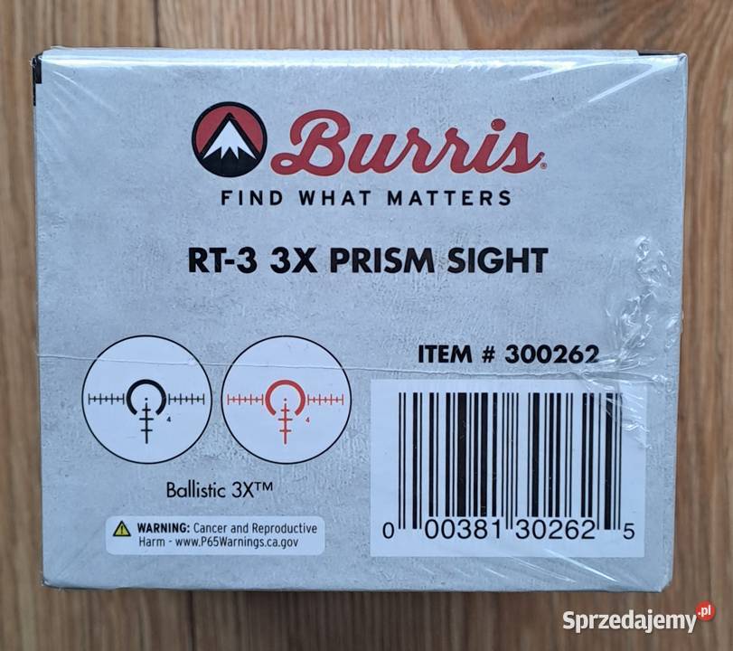 Burris RT3 Prism Sight kolimator celownik Kraków
