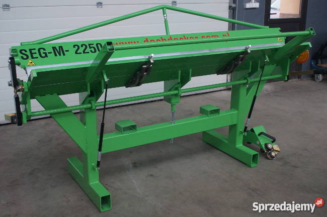 Zaginarka giętarka 2250 15 mm SEGMENTOWA Wrocław sprzedam