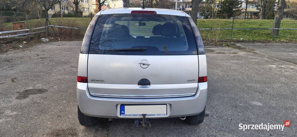 Opel Meriva 13 Diesel2007rniski przebiegsprawny wielofunkcyjna kierownica Gdańsk