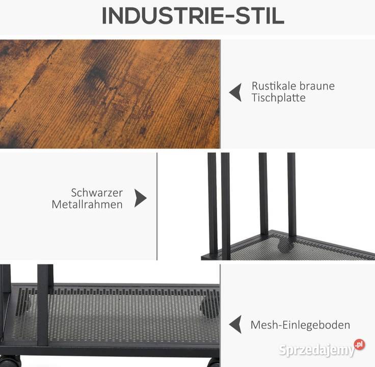 Stolik pomocniczy z kółkami Bochnia