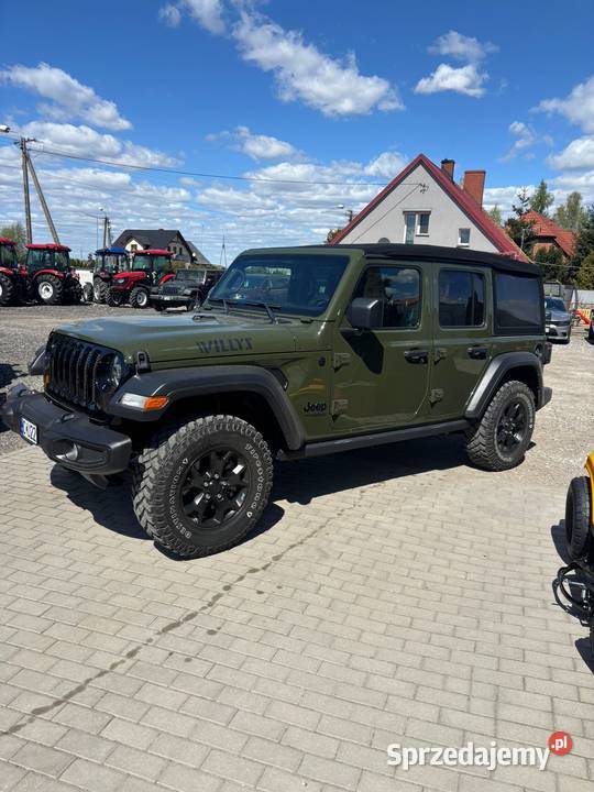 Jeep Wrangler IV 36 Willys V6 niski przebieg Willys Ślesin