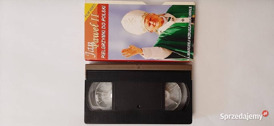 Jan Paweł II Pielgrzymki do Polski kaseta VHS Konstancin-Jeziorna
