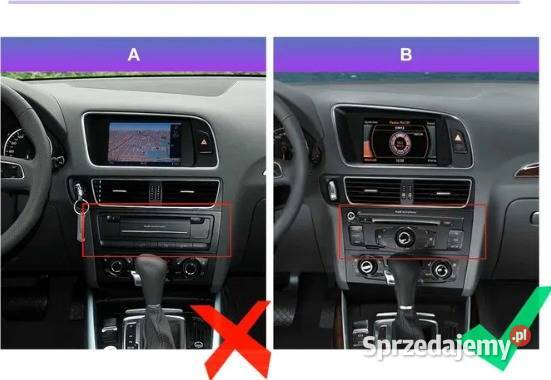 Radio Android 13 Audi Q5 1018r gps wifi śląskie Ożarowice