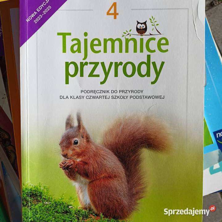 Tajemnice przyrody 4 książki wysyłka Trójmiasto Podręczniki Gdańsk