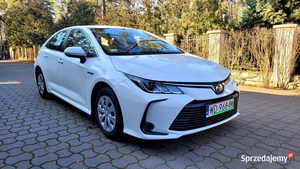 Toyota Corolla 18 automat hybryda LPG Rok produkcji 2019 Toyota Włocławek