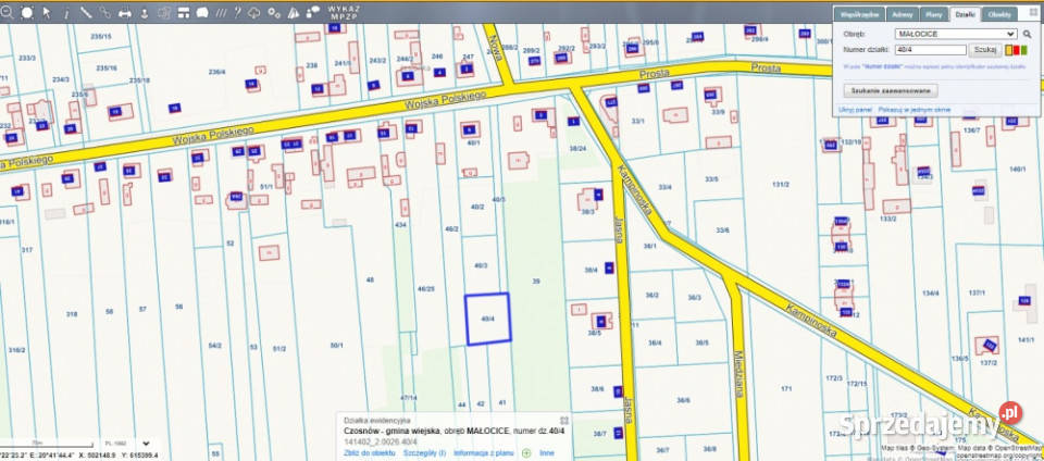 działka budowlana pod Warszawą 30 PKiN