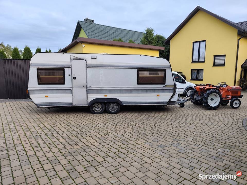Przyczepa kempingowa HOBBY Stacjonarna Działka Wodzisław