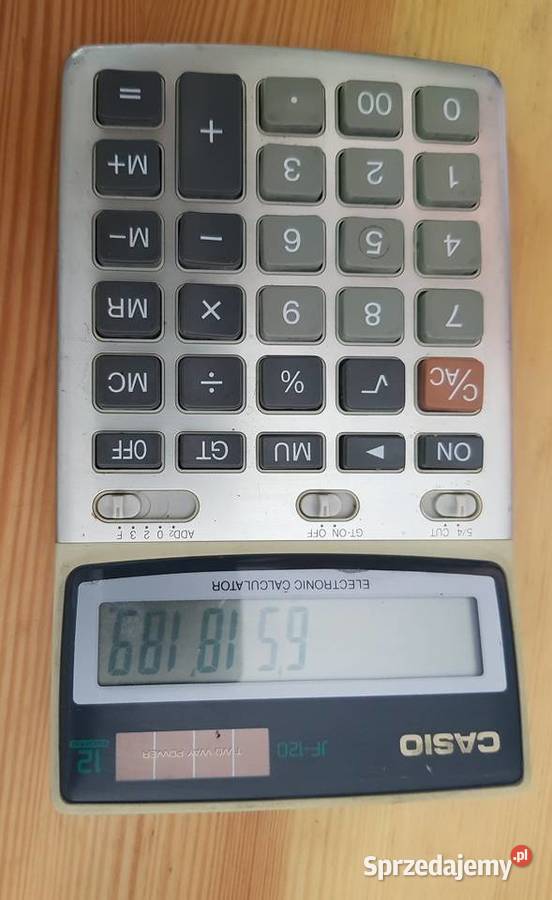 Casio Kalkulator JF120 maszyna licząca japoński Kielce sprzedam