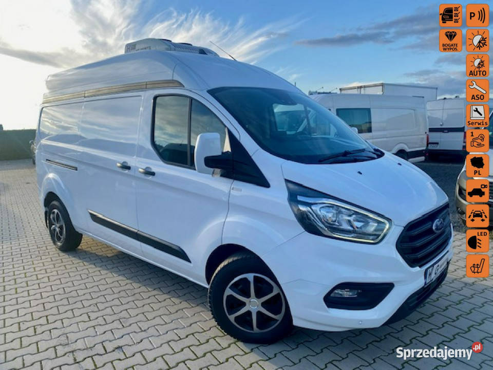 Ford Transit Custom SALON CHŁODNIA MROŻNIA 20stC centralny zamek wielkopolskie Leszno