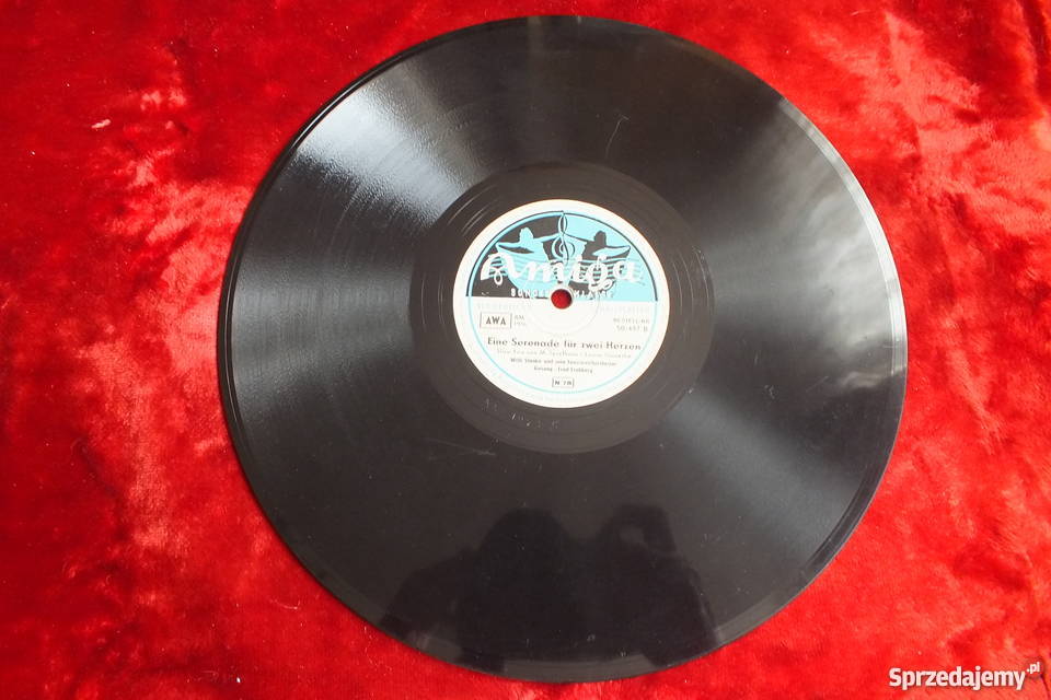 Płyta winylowa szelakowa niemiecka gruba i Płyty i kasety Żary