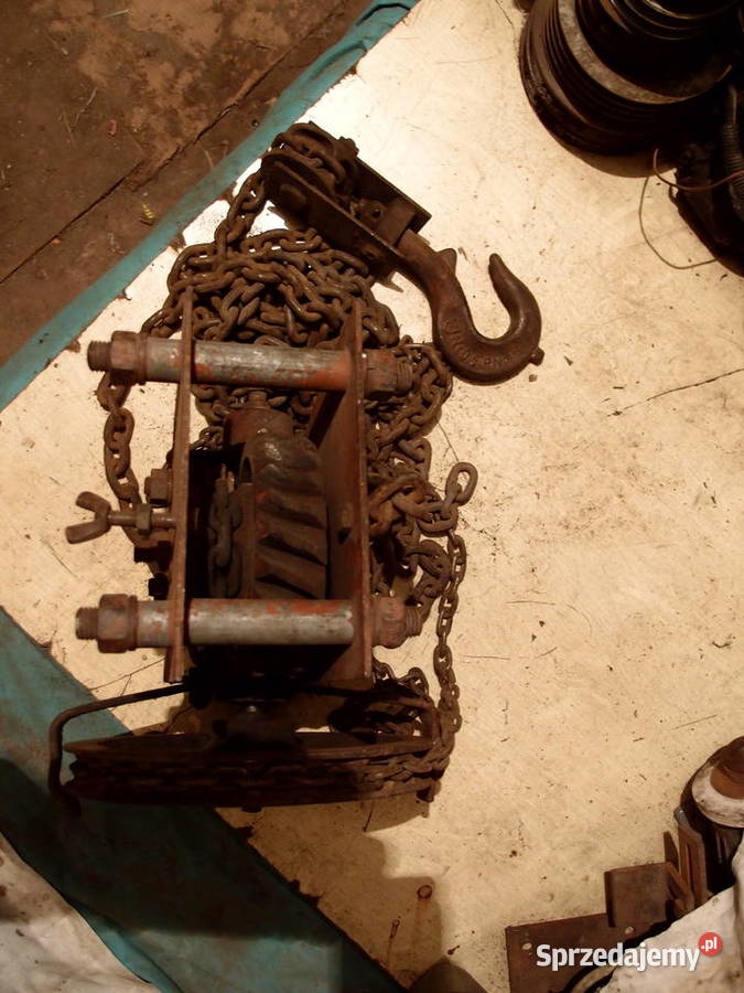 Wciągarka ręczna uciąg 25t Łańcuchowa produkcja Łódź