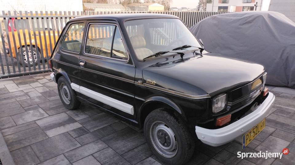 Fiat 126 Black włoski nie 126p zarejestrowany Kostrzyn