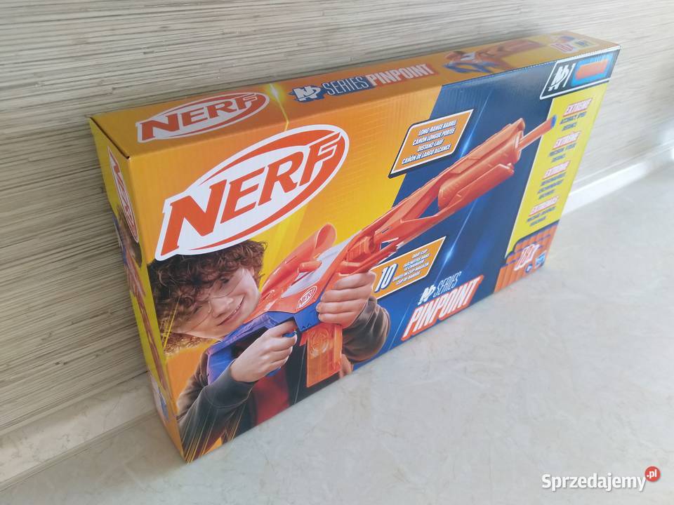 NAJTANIEJ Nerf Pinpoint Wyrzutnia 18 Strzałek Zabrze