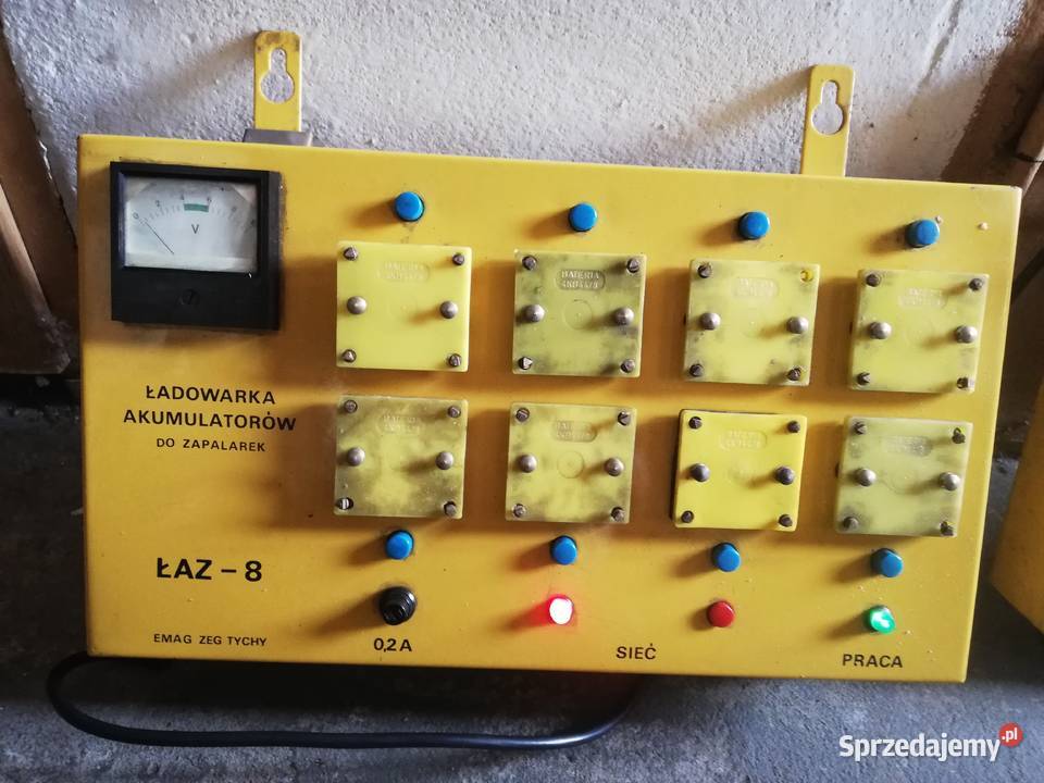 Ładowarka akumulatorów do zapalarek ŁAZ8 Dąbrowa Górnicza