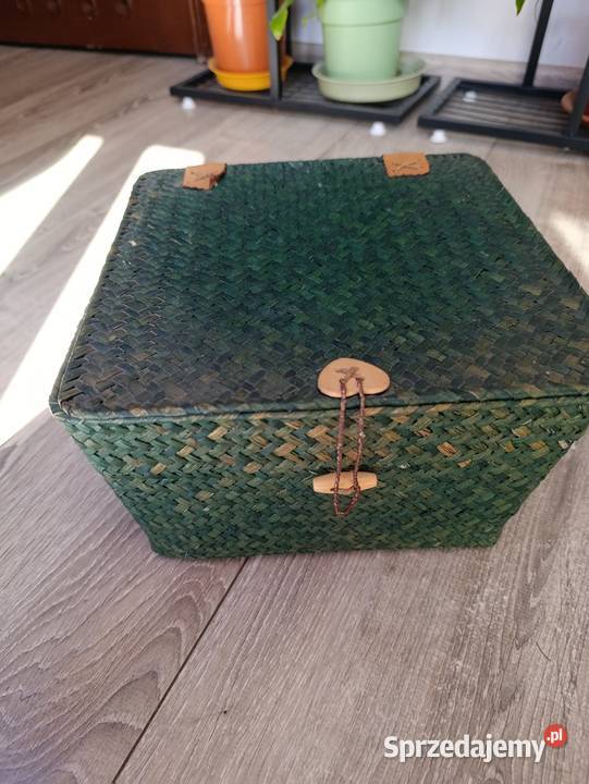 Pleciony kosz szkatułka wielkopolskie Poznań