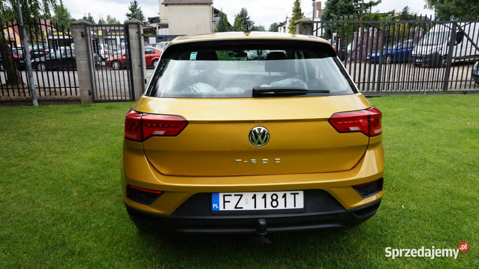 Volkswagen TRoc Super stan Gwarancja wielofunkcyjna kierownica Zielona Góra