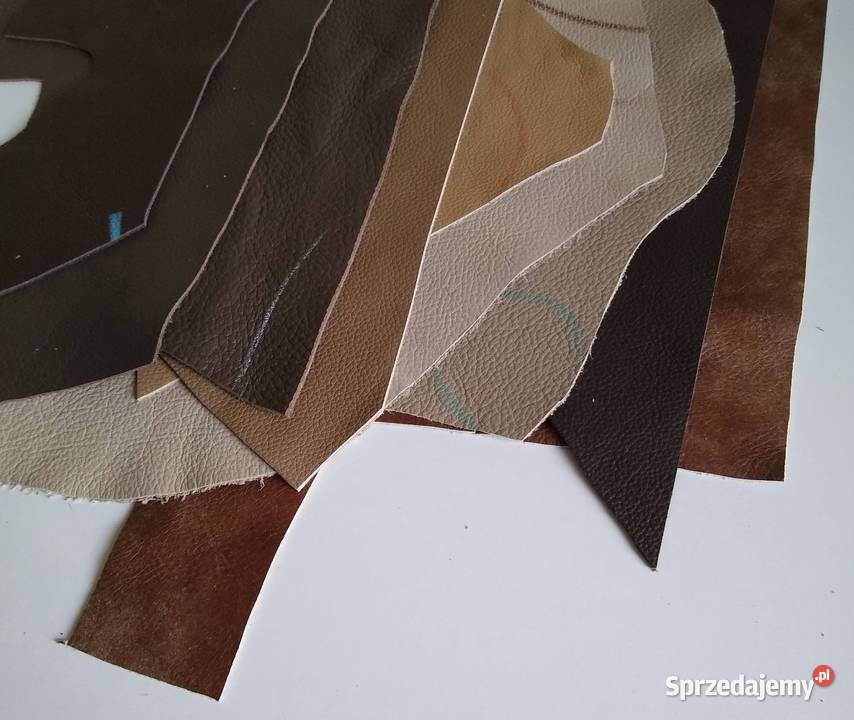 Skóra 255 g Licowa Włoska średnie i małe kawałki Gdańsk