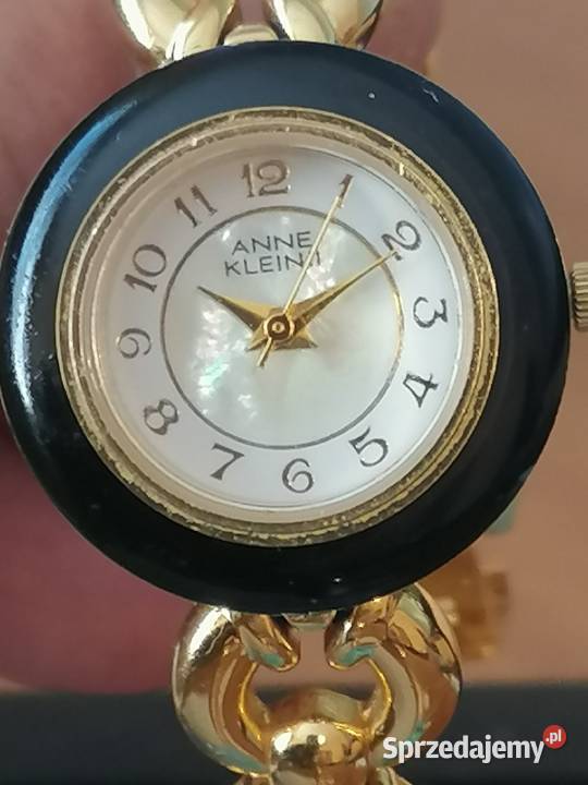 Piękny damski zegarek z bransoletką Anne Klein na rękę Tychy
