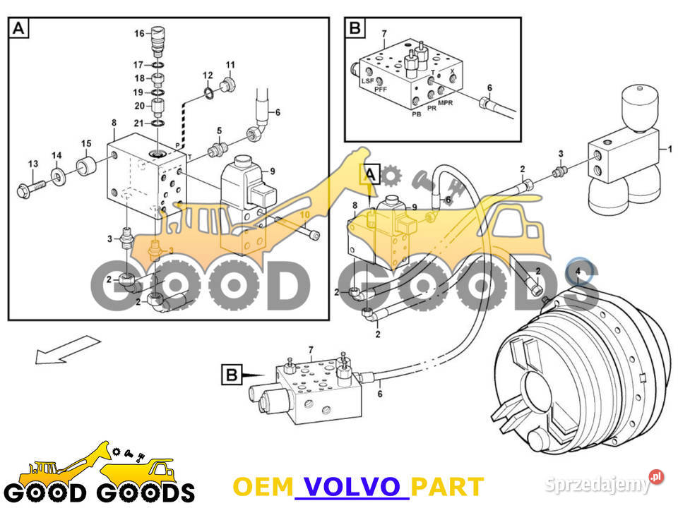 VOLVO TARCZA HAMULCOWA 11037030 11037031 Władysławów sprzedam