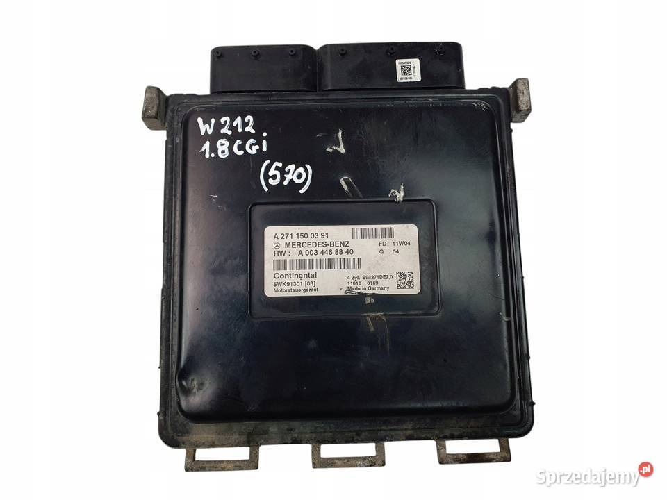 STEROWNIK SILNIKA Mercedes W208 W204 W212 S204 lubelskie Chełm sprzedam