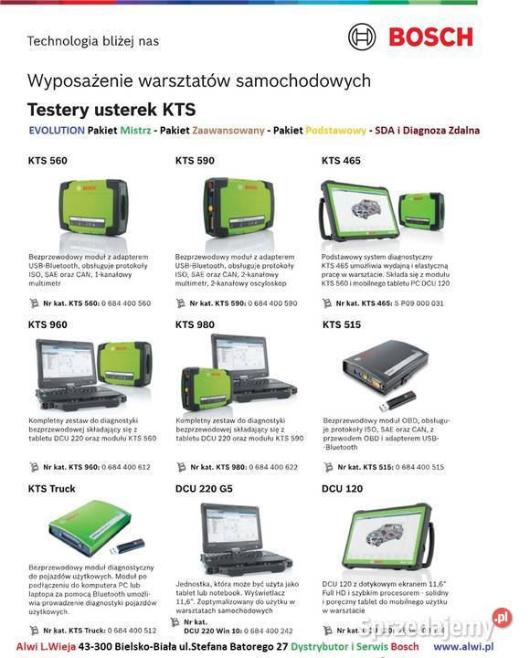Dci 200 tester wtryskiwaczy Bosch Bielsko-Biała sprzedam