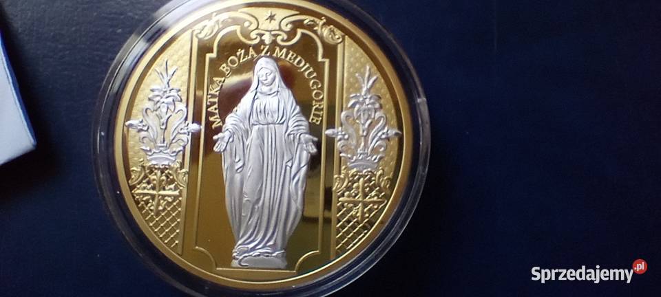 Stare monety Medal Matka Boska z Medjugorie Lesko