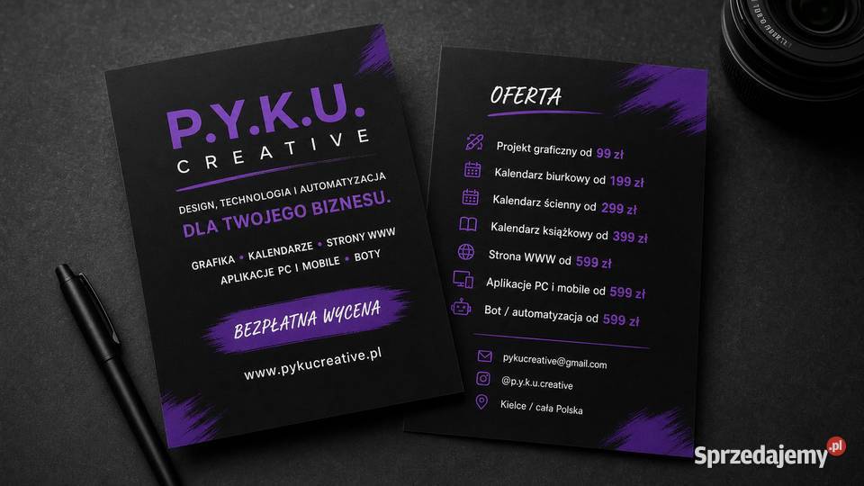 Wykonam stronę internetową firmy 500 Kielce informatyka