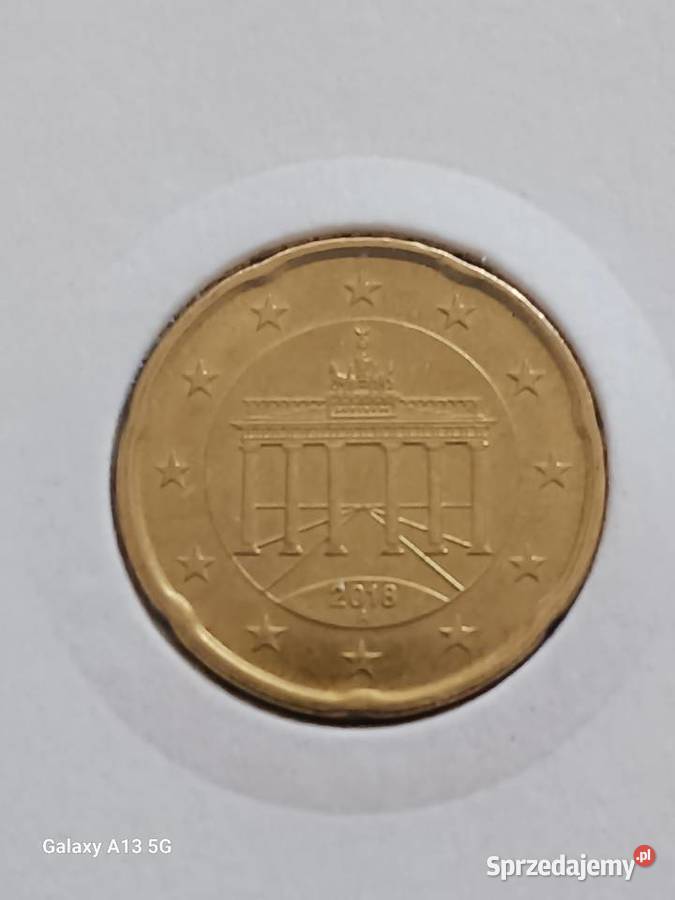 20 Eurocentów Niemcy 2018 r men A