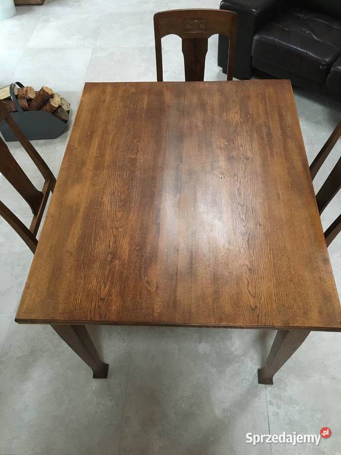 Stół 4 krzesła antyk secesja Meble sprzedam