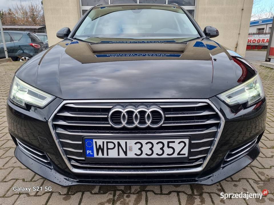 Audi A4 20 TDI 150 nawigacja alufelgi światła LED Płońsk
