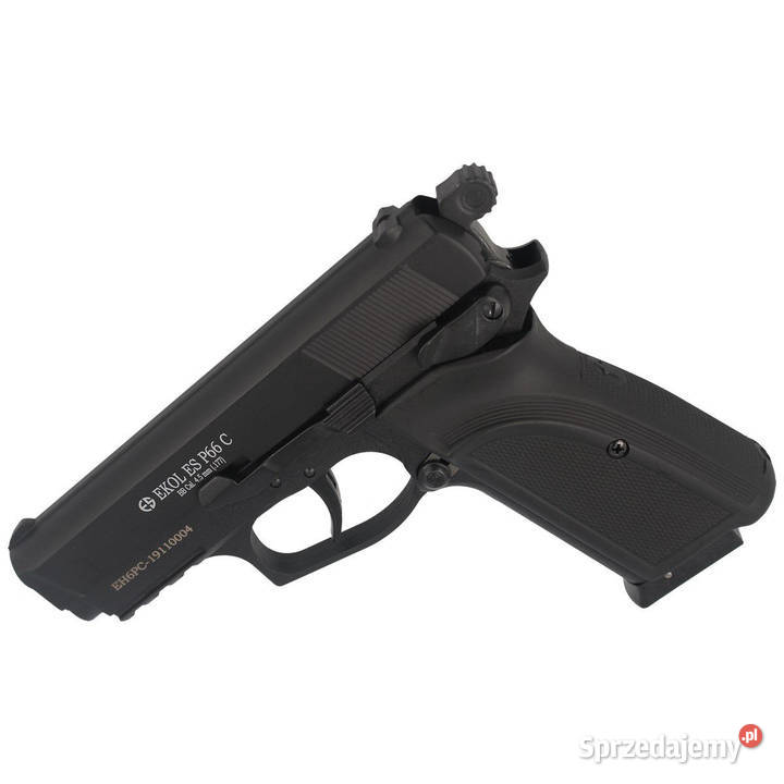 Pistolet wiatrówka Voltran Ekol ES P66C Black 45