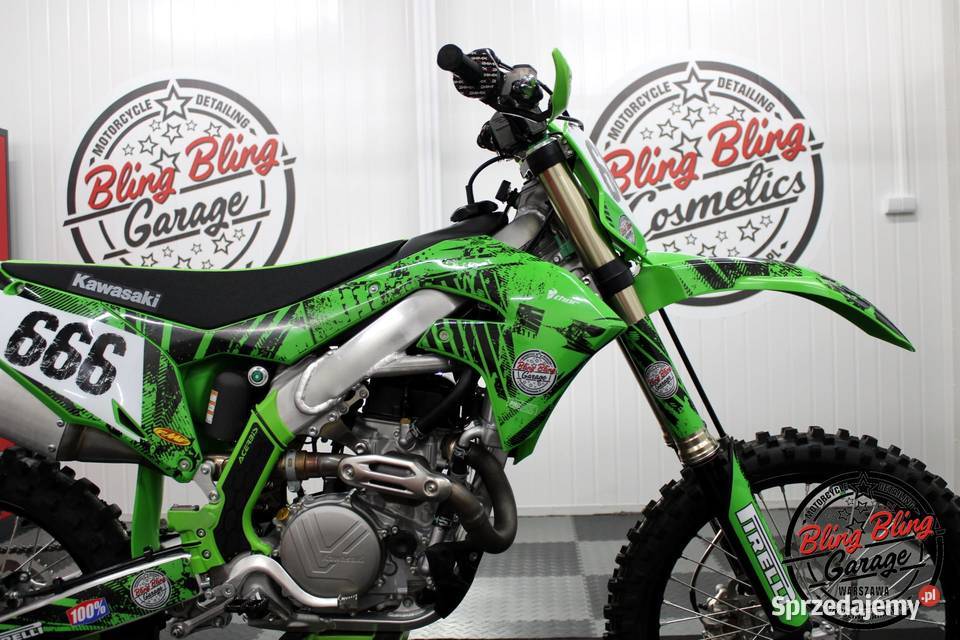 Full cross KAWASAKI KX 450 z salonu nieuszkodzony mazowieckie Nowy Dwór Mazowiecki